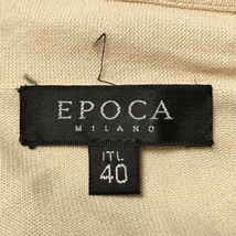 エポカ EPOCA ボレロ サイズ40 M - ベージュ レディース 七分袖/ニット トップス_画像3
