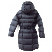 モンクレール MONCLER ダウンコート サイズ14A CAILLE 黒 レディース キッズサイズ/164cm 美品 コート_画像2