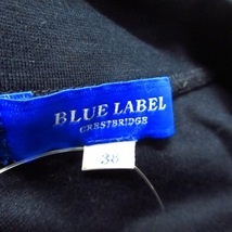 ブルーレーベルクレストブリッジ BLUE LABEL CRESTBRIDGE 長袖カットソー サイズ38 M - ネイビー レディース クルーネック トップス_画像3