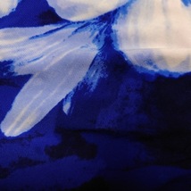 ラルフローレン RalphLauren サイズ4 S - ネイビー×アイボリー×ブルー レディース ドレープネック/半袖/ひざ丈/花柄 ワンピース_画像6