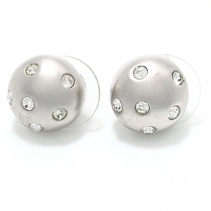  Swarovski SWAROVSKI earrings - metal material × Swarovski crystal silver × clear accessory ( ear )