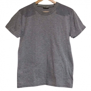 ディオールオム Dior HOMME 半袖Tシャツ サイズS - グレー×黒 メンズ クルーネック トップス