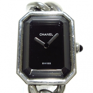 CHANEL( Chanel ) wristwatch Premiere H0452 lady's size :M black 