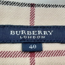 バーバリーロンドン Burberry LONDON 巻きスカート サイズ40 L - ベージュ×黒×マルチ レディース ひざ丈/チェック柄 ボトムス_画像3