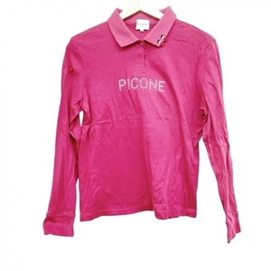 piko-nePICONE рубашка-поло с длинным рукавом размер 3 L - Pink Lady -s заклепки tops 