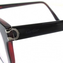 カルティエ Cartier メガネ CT0006OA プラスチック ボルドー サングラス_画像4