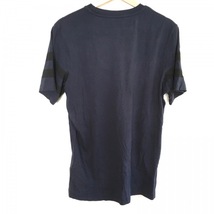 ハイドロゲン HYDROGEN 半袖Tシャツ サイズM - 黒×ダークネイビー メンズ スカル トップス_画像2