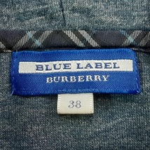 バーバリーブルーレーベル Burberry Blue Label パーカー サイズ38 M - ブルー レディース 長袖 美品 トップス_画像3