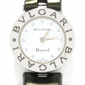 BVLGARI(ブルガリ) 腕時計 B-zero1 BZ22S レディース プッシュ竜頭 白