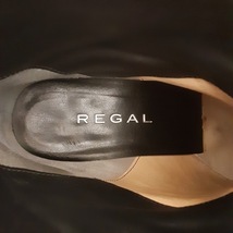 リーガル REGAL ショートブーツ 24 - レザー 黒 レディース 靴_画像5