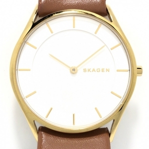 SKAGEN(スカーゲン) 腕時計 - SKW2452 レディース アイボリーの画像1