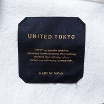 ユナイテッド トウキョウ UNITED TOKYO サイズF - 黒×アイボリー レディース ノースリーブ/ロング/プリーツ/シースルー 美品 ワンピース_画像3