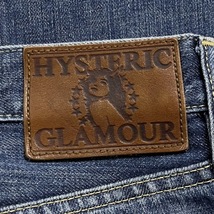 ヒステリックグラマー HYSTERIC GLAMOUR ジーンズ/デニムパンツ サイズ34 S - ダークネイビー メンズ フルレングス ボトムス_画像3