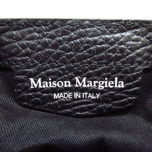 メゾンマルジェラ Maison Margiela ハンドバッグ S56WG0081 5AC マイクロバッグ レザー 黒 美品 バッグの画像7