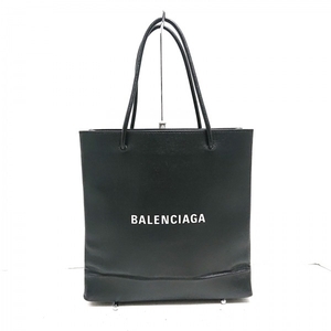 バレンシアガ BALENCIAGA トートバッグ 597860 ショッピングトートバッグ レザー 黒 美品 バッグ