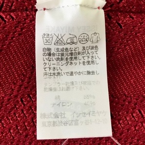 イッセイミヤケ A.POC 七分袖カットソー サイズ2 M - ボルドー レディース トップスの画像4