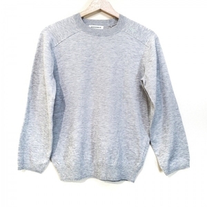 マディソンブルー MADISON BLUE 長袖セーター/ニット サイズS - ライトグレー レディース 刺繍 美品 トップス