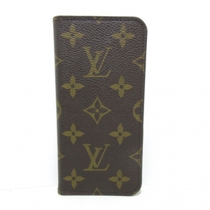 ルイヴィトン LOUIS VUITTON 携帯電話ケース/スマホカバー M63443 IPHONE Xフォリオ モノグラム・キャンバス モノグラム イニシャル刻印