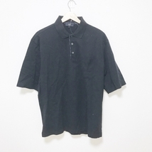 ダンヒル dunhill/ALFREDDUNHILL 半袖ポロシャツ サイズL - 黒 メンズ トップス_画像1