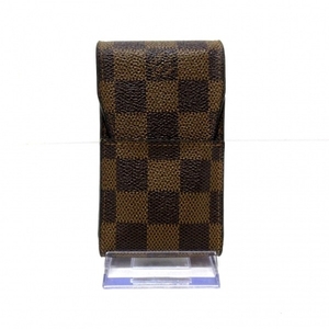 ルイヴィトン LOUIS VUITTON シガレットケース N63024 エテュイ・シガレット ダミエ・キャンバス エベヌ CT0134 美品 財布 ダミエ