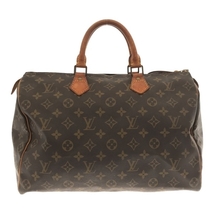 ルイヴィトン LOUIS VUITTON ハンドバッグ M41524 スピーディ35 モノグラム・キャンバス VI873 バッグ モノグラム_画像1