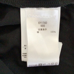 エンポリオアルマーニ EMPORIOARMANI 半袖Tシャツ サイズM - 黒×グレー メンズ クルーネック 美品 トップスの画像4