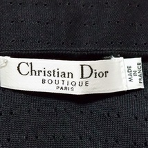 ディオール/クリスチャンディオール DIOR/ChristianDior 半袖セーター/ニット サイズ「42」I - 黒 レディース トップス_画像3