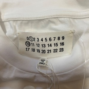 メゾンマルジェラ Maison Margiela 半袖Tシャツ サイズXS - 白×黒 レディース トップスの画像3