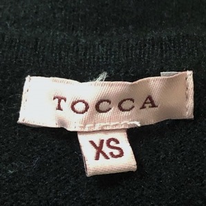 トッカ TOCCA カーディガン サイズXS - 黒 レディース 長袖/リボン トップスの画像3