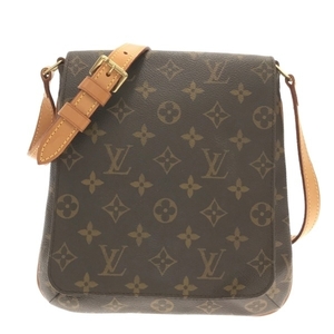 ルイヴィトン LOUIS VUITTON ショルダーバッグ M51258 ミュゼットサルサ ショートストラップ モノグラム・キャンバス - SD0060 バッグ