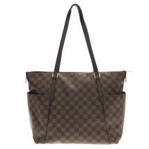 ルイヴィトン LOUIS VUITTON ショルダーバッグ N41282 トータリーPM ダミエ ダミエ・キャンバス エベヌ AR4124 バッグ ダミエ_画像1