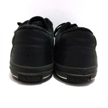 リーガル REGAL スニーカー 26 - キャンバス×レザー 黒×グレー メンズ 刺繍 靴_画像3