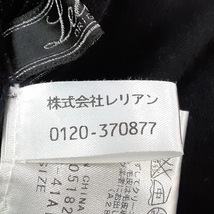レリアン Leilian 半袖セーター/ニット サイズ9 M - 黒 レディース クルーネック トップス_画像7