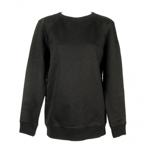  Chanel CHANEL sweatshirt size 34 S P55397 - black lady's long sleeve /2017 year tops 