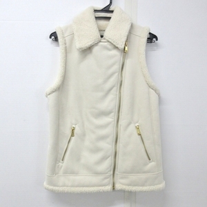  Ralph Lauren RalphLauren the best size XS/TP XS - ivory lady's fake mouton / autumn / winter beautiful goods tops 