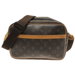 ルイヴィトン LOUIS VUITTON ショルダーバッグ M45254 リポーターPM モノグラム・キャンバス、ヌメ革 - SP1002 バッグ モノグラム