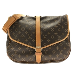 ルイヴィトン LOUIS VUITTON ショルダーバッグ M42254 ソミュール35 モノグラム・キャンバス - AR0965 バッグ モノグラム