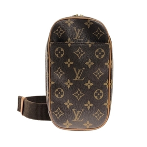 ルイヴィトン LOUIS VUITTON ワンショルダーバッグ M51870 ポシェット・ガンジュ モノグラム・キャンバス CA0074 バッグ モノグラム