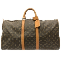 ルイヴィトン LOUIS VUITTON ボストンバッグ M41424 キーポル55 モノグラム・キャンバス 不鮮明 バッグ モノグラム_画像1