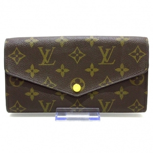 ルイヴィトン LOUIS VUITTON 長財布 M60531 ポルトフォイユサラ モノグラム・キャンバス マロン CA4157 財布 モノグラム