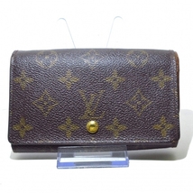 ルイヴィトン LOUIS VUITTON 2つ折り財布 M61730 ポルト モネ・ビエ トレゾール RA0032 財布 モノグラム_画像1