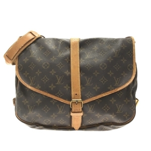 ルイヴィトン LOUIS VUITTON ショルダーバッグ M42254 ソミュール35 モノグラム・キャンバス - AR0972 バッグ モノグラム