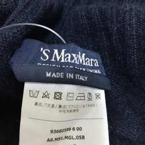 マックスマーラ S Max Mara 長袖セーター/ニット サイズL - ネイビー レディース タートルネック トップスの画像3