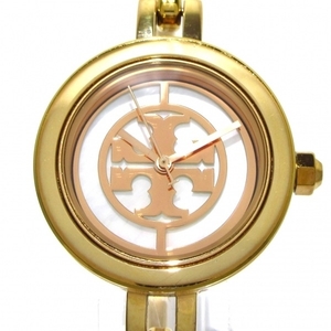 TORY BURCH(トリーバーチ) 腕時計 リーヴァチェンジベゼル TBW4037 レディース ホワイトシェル