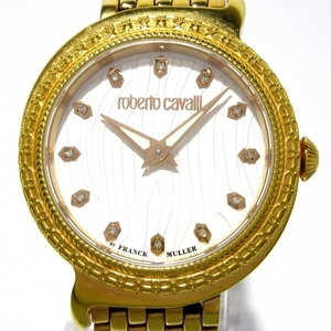 RobertoCavalli(ロベルトカヴァリ) 腕時計 - 2L028 レディース 白