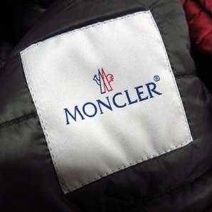 モンクレール MONCLER ダウンジャケット サイズ0 XS LANS レッド×イエロー×マルチ レディース 長袖/花柄/冬 美品 ジャケットの画像3