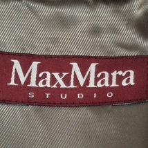 マックスマーラスタジオ Max Mara STUDIO サイズ38 M - ベージュ レディース 長袖/フェイクレザー/春 ジャケット_画像3