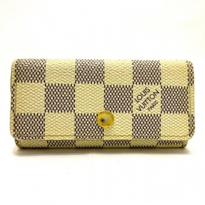 ルイヴィトン LOUIS VUITTON キーケース N60020 ミュルティクレ4 ダミエ・キャンバス アズール CT2130 財布 ダミエ