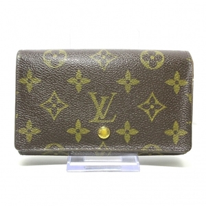 ルイヴィトン LOUIS VUITTON 2つ折り財布 M61730 ポルト モネ・ビエ トレゾール SP1002 財布 モノグラム