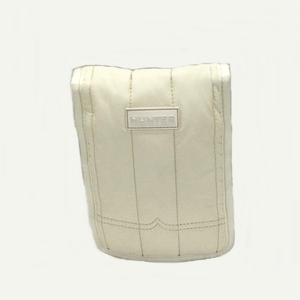  Hunter HUNTER shoulder bag - nylon white Mini bag / strap demountable as good as new bag 